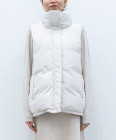 KWD 【日本製/高品質ダウン】STAND COLLAR DOWN VEST ダウンベスト