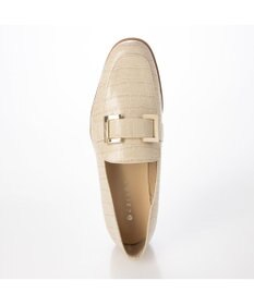 MODE ET JACOMO <carino>【レイン対応】バックルソフトスクエアトゥローファー