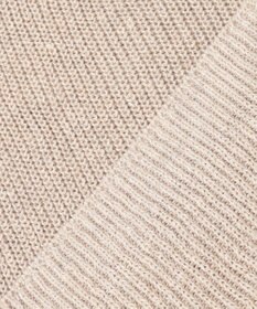 J.PRESS LADIES 【洗える】LINEN COTTON ニット ベスト