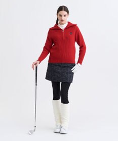 23区GOLF 【WOMEN】中綿ロゴプリントスカート