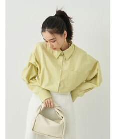 earth music&ecology ボーイズライクシャツ