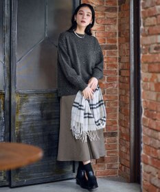 ANY スパンコールニット