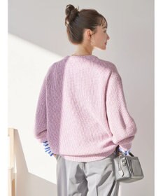 AMERICAN HOLIC 片畦クルーネックニットプルオーバー