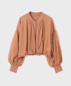 GRACE CONTINENTAL シアーニットバルーンジャケット