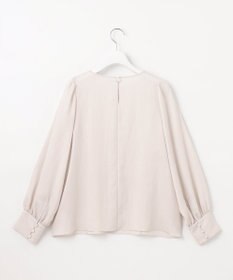 自由区 L パウダリーツィルパフスリーブ ブラウス