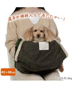 PET PARADISE ペットパラダイス 遠赤外線 犬たんぽ 《オニオン柄》 (40×48㎝)