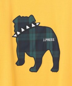 J.PRESS MEN 新色登場！【毎シーズン大好評】【UNISEX】ファブリックワッペン バックブルTシャツ