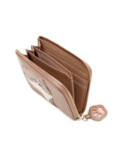 IBIZA アニマーダ　牛革　L字ファスナー財布(ネコ)