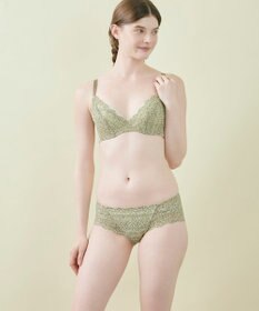 une nana cool MADE WITH LIBERTY FABRIC さあわたし レース 脇高ブラジャー