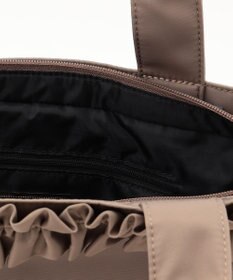 TOCCA 【ショルダー取り外し可能】FRILL GARLAND NYLONTOTE  トートバッグ