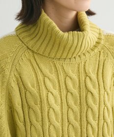 Green Parks ・ｓｗｉｎｇ　ｂｙ　ラインケーブルタートルニット