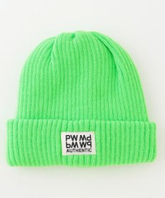 PW CIRCULUS 【手洗い可能】【UNISEX】POPカラー ニットキャップ