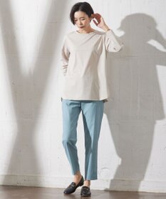 J.PRESS LADIES L 【吸水速乾】ベーシックジャージー カットソー