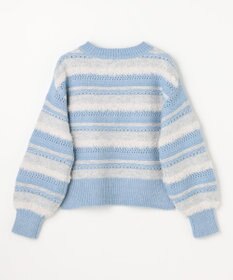 ANY パターンボーダーニット