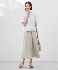 J.PRESS LADIES 【洗える】トリコットバイオ フレア スカート