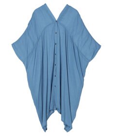 earth music&ecology レーヨンビッグシャツチュニック