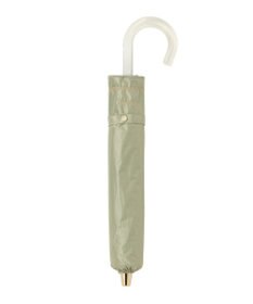 MOONBAT 【 遮光率100％/遮熱/UV】FURLA(フルラ) 晴雨兼用日傘 ジッパー刺繍 折りたたみ傘 楽折