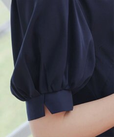 Tiaclasse 【洗える・XSサイズ】裾切替マーメイドフレアワンピース