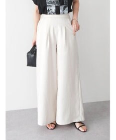 Green Parks ・ＥＬＥＮＣＡＲＥ　ＤＵＥ　リネンライクワイドパンツ