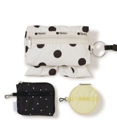 LeSportsac BOW MULTI POUCH SET/ポルカドットマルチスナイデル