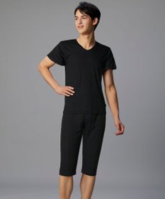 WACOAL MEN インナー　【ムレからの解放】　吸放湿性　吸汗速乾　通気性　3分袖　/ブロス　GL3310