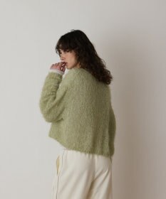 GRACE CONTINENTAL フィルムヤーンニットトップ