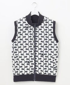 23区GOLF 【MEN】【ウォッシャブル】リバーシブル ニットベスト