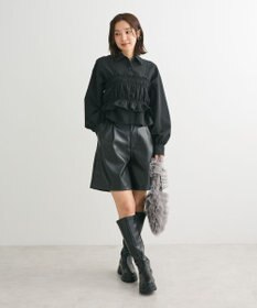 Green Parks ・ＥＬＥＮＣＡＲＥ　ＤＵＥ　ビスチェ付ショートシャツ