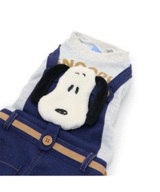 PET PARADISE スヌーピー お出かけぬいぐるみ付 パンツつなぎ  小型犬