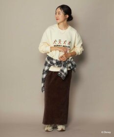 OP／FILA 【ocean pacific】ミッキー/裏毛クルースウェット【Disney/ディズニー】