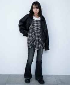 WEGO ドロストデザインキャミワンピース