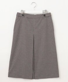 J.PRESS LADIES 【洗える】30/2 TR ドビー ガンクラブ ボックスプリーツ スカート