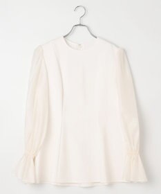 #Newans シアースリーブブラウス