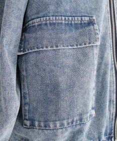 Green Parks ・ＥＬＥＮＣＡＲＥ　ＤＵＥ　デニムステンカラーブルゾ