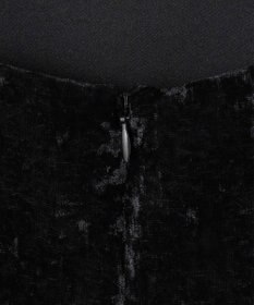 ICB 【洗える】 シアーベルベット キャミソールワンピース