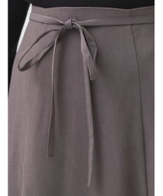 earth music&ecology リボンフレアスカート