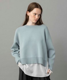 NAVE 【ReNAVE・洗える】スムースニット プルオーバー