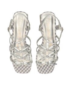 Bridget Birkin 【Bridget Birkin】ギンガムチェックリボンサンダル