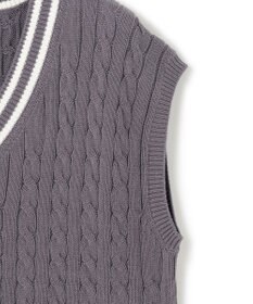 J.PRESS YORK STREET 【UNISEX】チルデンニット ベスト