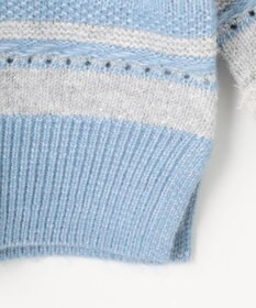 ANY パターンボーダーニット