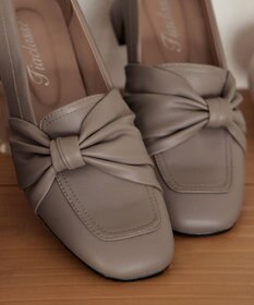 Tiaclasse 【安田美沙子さん着用】リボンローファー