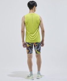 CW-X 【MEN】 CW-X トップス 【薄軽ランニングシャツ】 ノースリーブ タンクトップ Ｕネック 吸汗速乾性(本体) メンズ DLO150 /ワコール