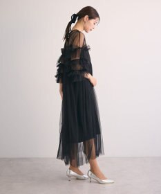 Green Parks ・Ｒａｉｌｍｅ　チュールワンピース（インナーＯＰ付）