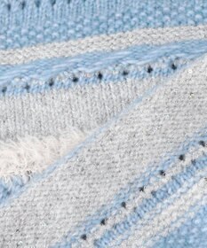 ANY パターンボーダーニット