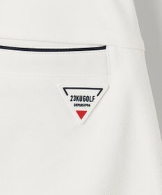 23区GOLF 機能性満載のホワイトパンツ【MEN】【防透・UVケア・撥水】トリコットツイル