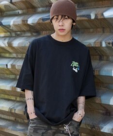 WEGO 【SMLサイズ展開】別注BENDAVISグラフィックT（SS）