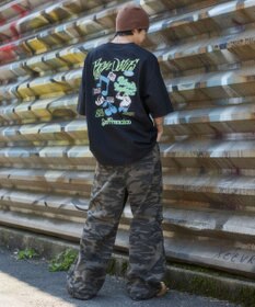 WEGO 【SMLサイズ展開】別注BENDAVISグラフィックT（SS）