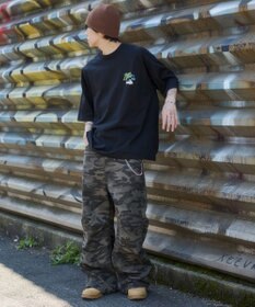 WEGO 【SMLサイズ展開】別注BENDAVISグラフィックT（SS）