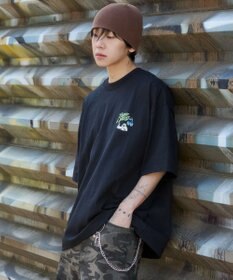 WEGO 【SMLサイズ展開】別注BENDAVISグラフィックT（SS）