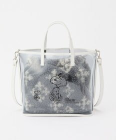 russet 【PEANUTS×russetコラボ第三弾】クリアトート×巾着セットバッグ(CE-1592)